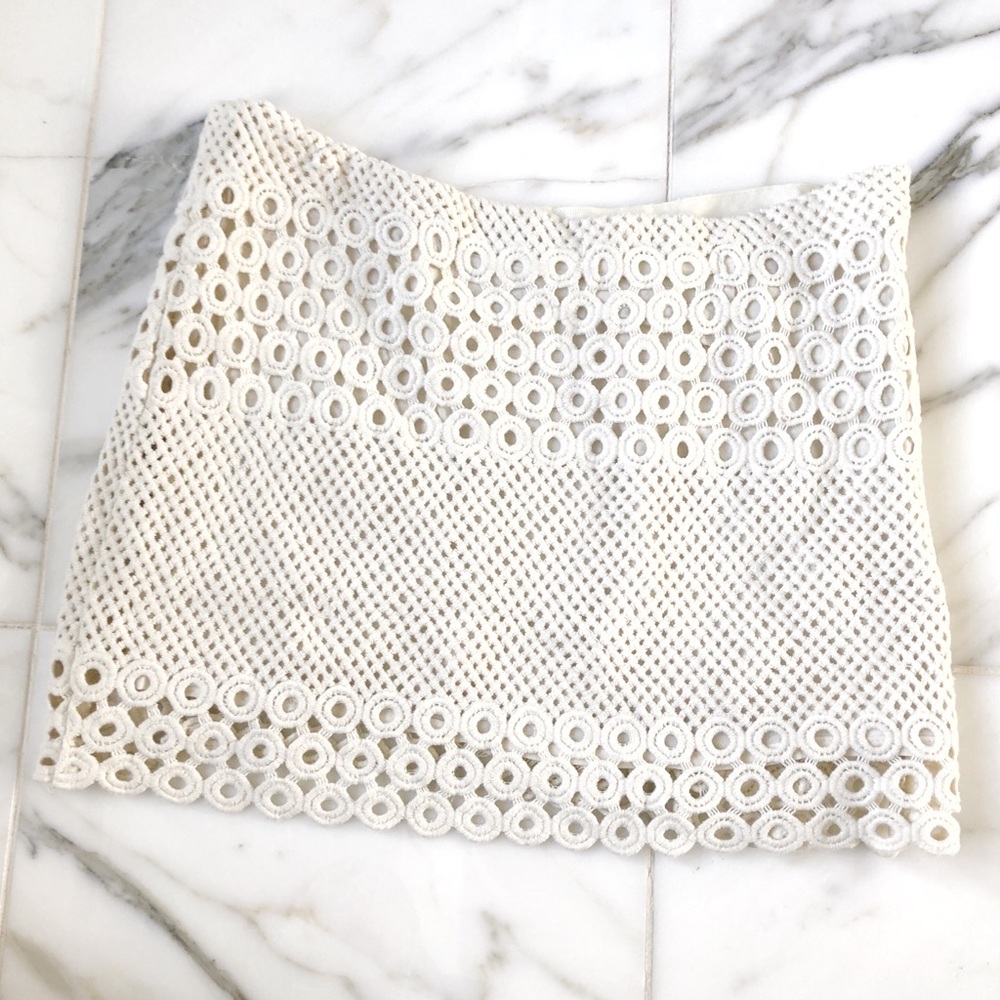 OLIVACEOUS Lace Mini Skirt - Picture 2 of 2